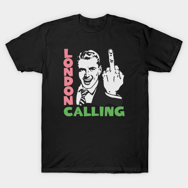 London Calling Punk // Fanmade T-Shirt by KokaLoca